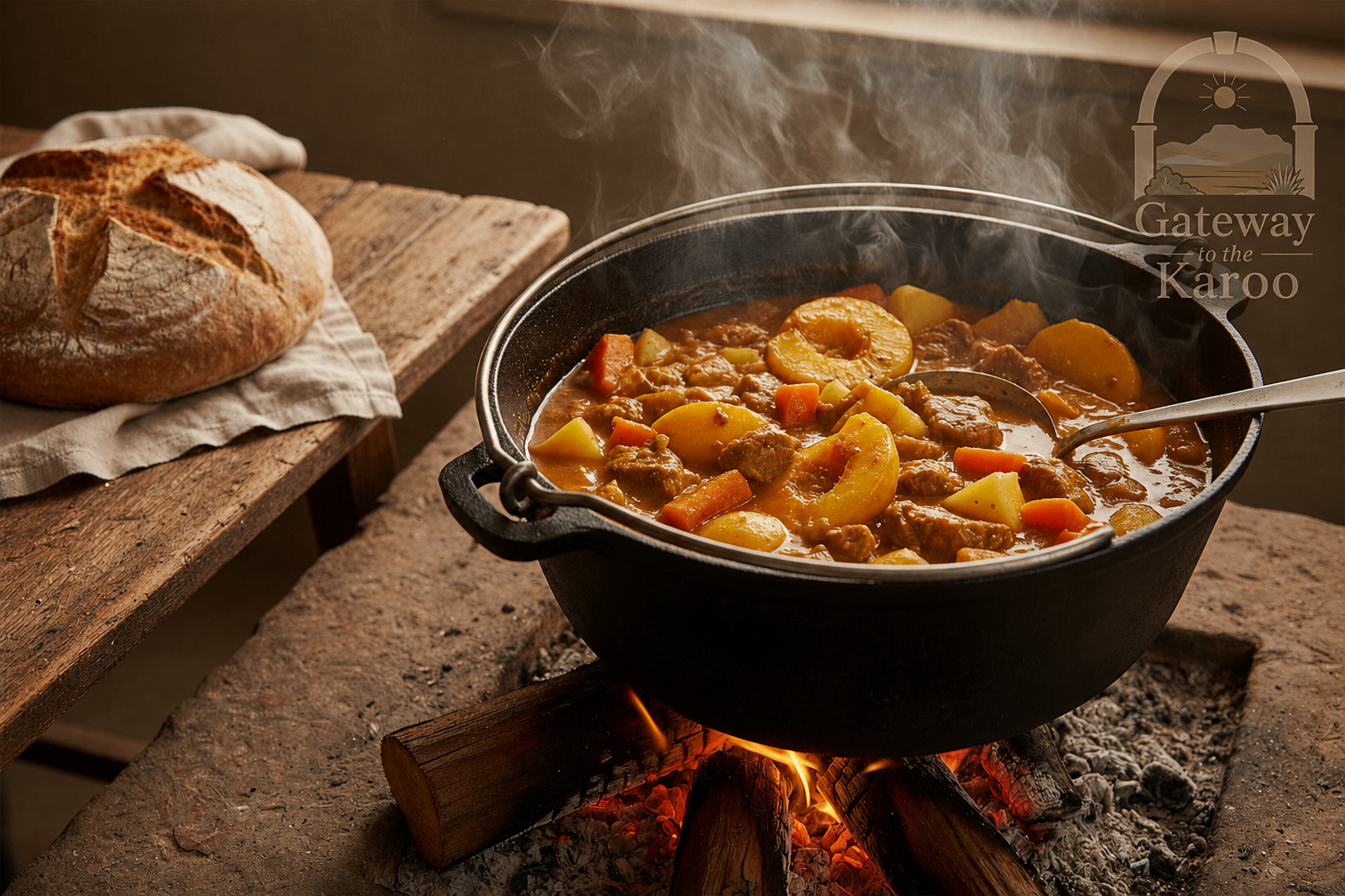 Kerrie Perske Potjie met Karoo Lam — Gateway to the Karoo Eksklusiewe Resep