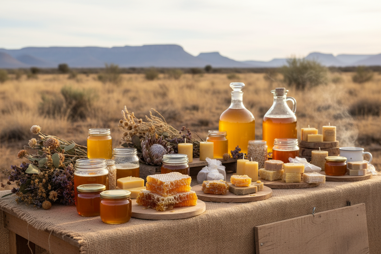Sweetfield Apiaries Trek na Bethulie se Winter Wolmark!