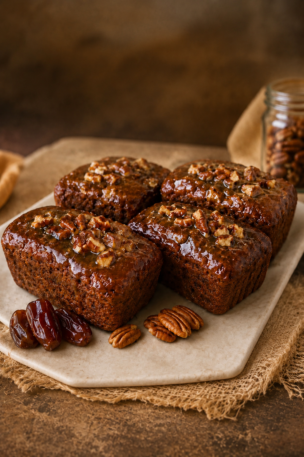 Date & Pecan Mini Breads