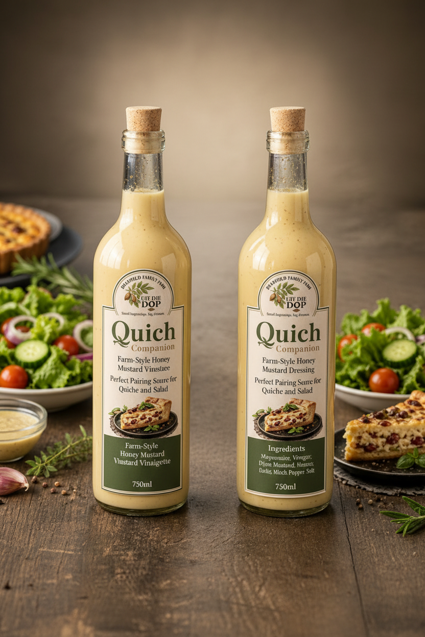 Beide Quiche Companion bottels saam