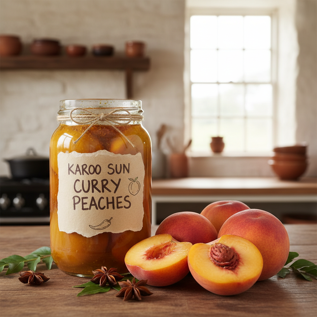 Curry Peaches