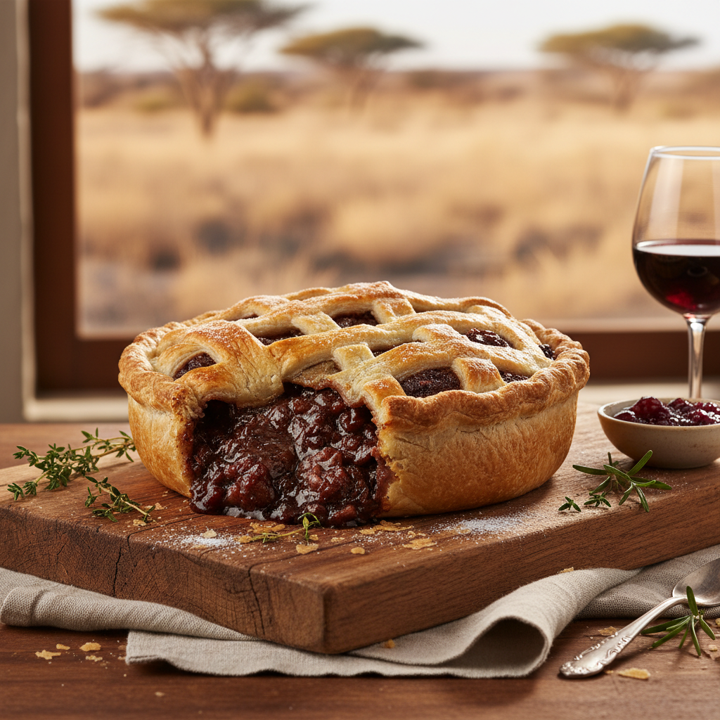 Helena's Springbok & Port Farm Pie