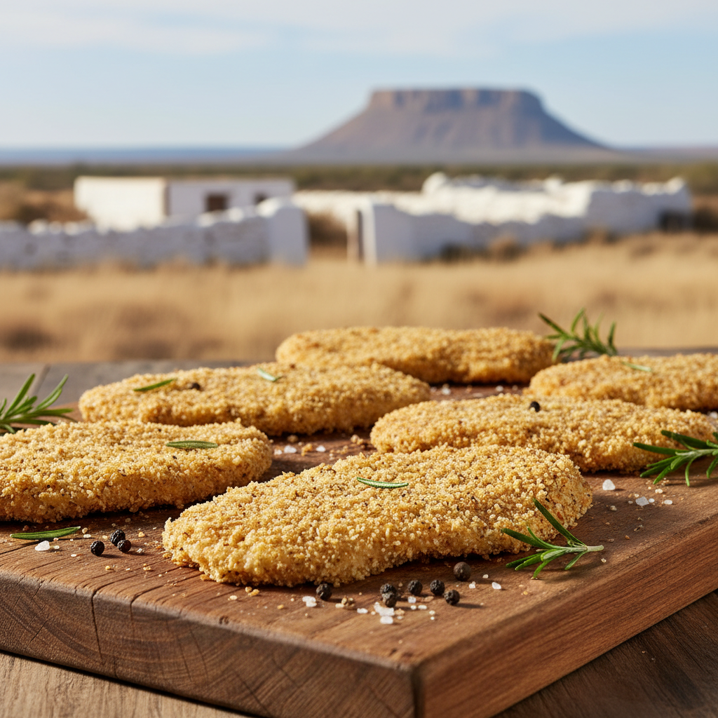 Chicken Schnitzel from the Gateway to the Karoo