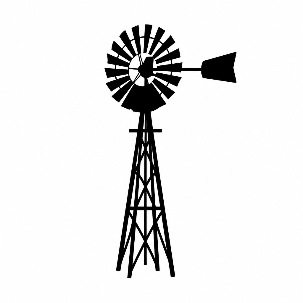 Joalani Gasteplaas windpomp-logo sonder kontakbesonderhede