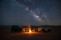 Jimny Trek Kampvuur Nag