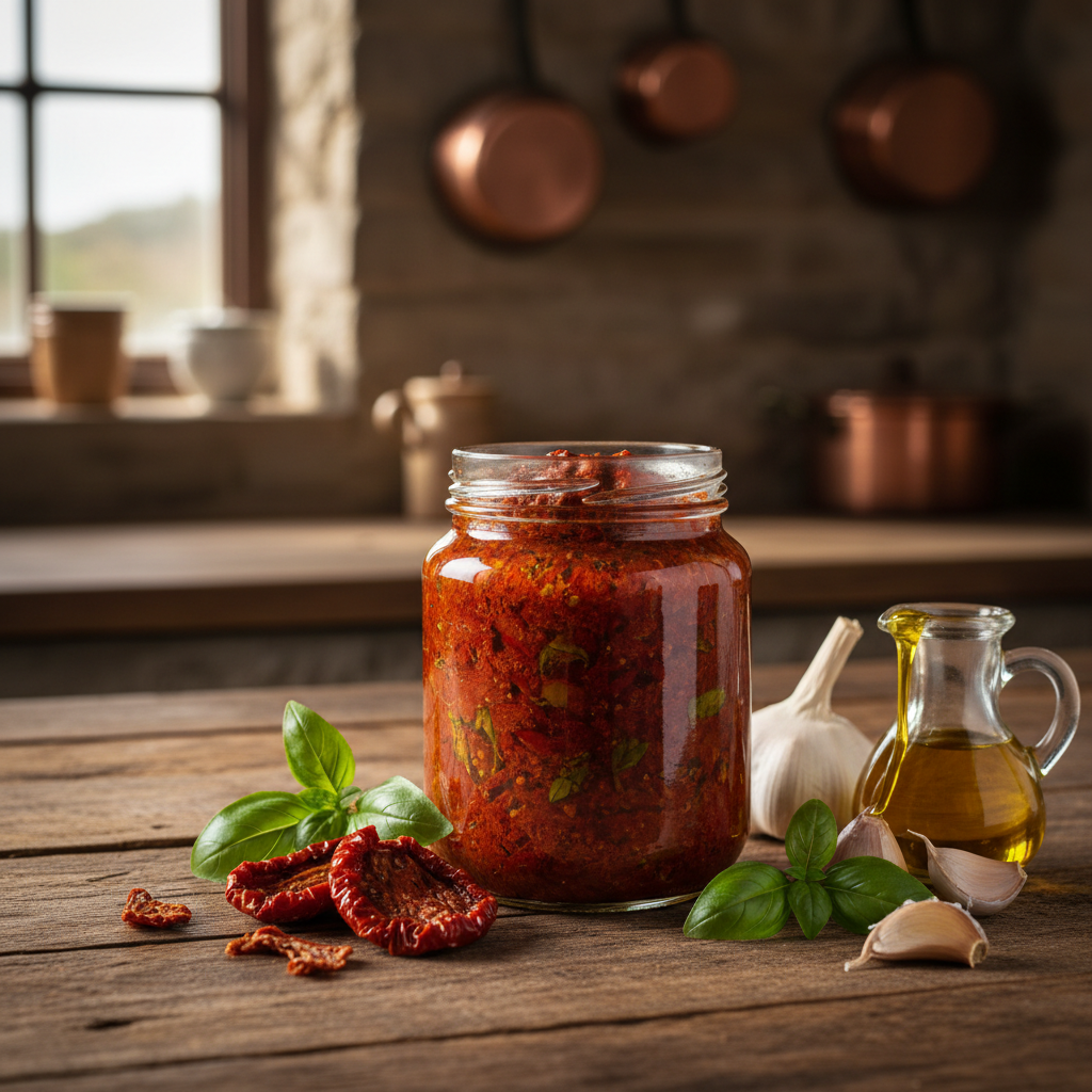 Timeless Tomatoes Sun-Dried Tomato Pesto